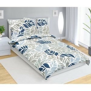 Bavlnená posteľná bielizeň Variace modrá, 140 x200 cm, 70 x 90 cm vyobraziť