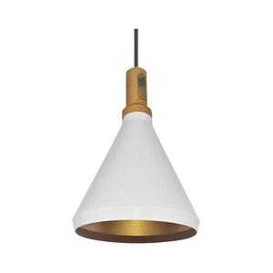 Luster na lanku 1xE27/60W/230V pr. 23 cm biela W-9056/1 A vyobraziť