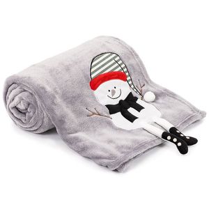 4Home Vianočná deka Frosty Snowman, 150 x 200 cm vyobraziť