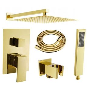 MEXEN/S - Uno DR02 sprchová zostava podomietková, zlatá 71435DR02-50 vyobraziť
