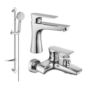 MEXEN/S - Axel DF40 SET vaňová a umývadlová batéria, chróm 73803DF40-00 vyobraziť