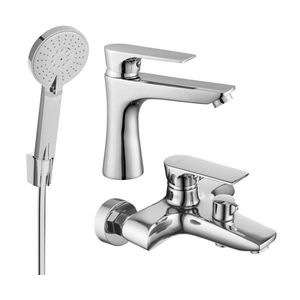 MEXEN/S - Axel R40 SET vaňová a umývadlová batéria, chróm 73803R40-00 vyobraziť