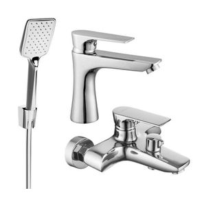 MEXEN/S - Axel R62 SET vaňová a umývadlová batéria, chróm 73803R62-00 vyobraziť