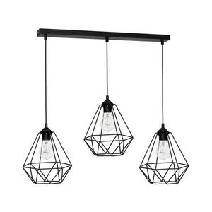 Závesné svietidlo BASKET 3xE27/60W/230V čierna 7215 vyobraziť