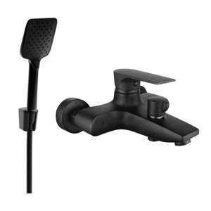 MEXEN/S - Axel R62 vaňová batéria s príslušenstvom, čierna 7383R62-70 vyobraziť