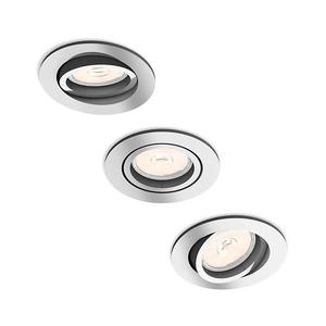 Philips 50393/11/PN - SADA 3x Podhľadové svietidlo DONEGAL 1xGU10/5, 5W/230V 50393/11/PN vyobraziť