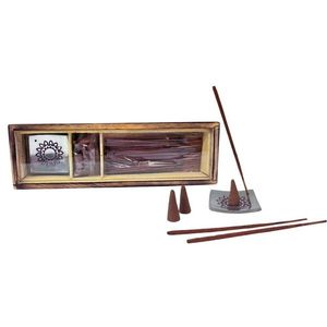 Arome Drevená darčeková súprava vonných tyčiniek, Patchouli vyobraziť