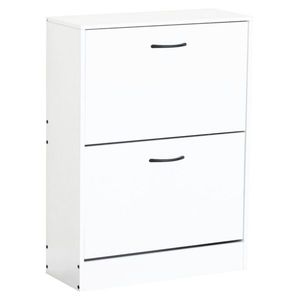 Botník BOTNIX, 2 poschodia, biela vyobraziť