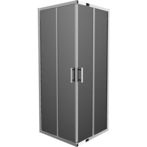 MEXEN - Rio sprchovací kút štvorec 70 x 70, grafit, chróm vyobraziť