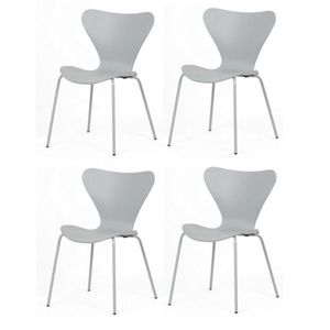 Sada jedálenských stoličiek CT-X7034 GREY, 4 ks vyobraziť