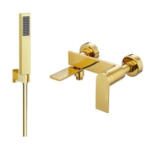 MEXEN/S - Zero SET vaňová batéria s príslušenstvom R02, zlatá 7113R02-50 vyobraziť