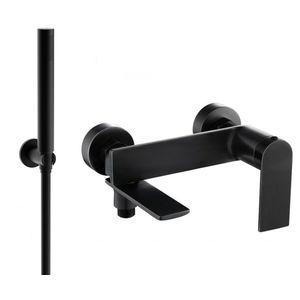 MEXEN/S - Zero SET vaňová batéria s príslušenstvom R70, čierna 7113R70-70 vyobraziť