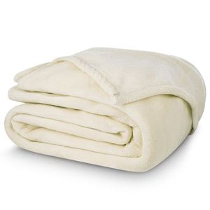 BedTex Deka mikroplyš smotanová, 150 x 200 cm vyobraziť
