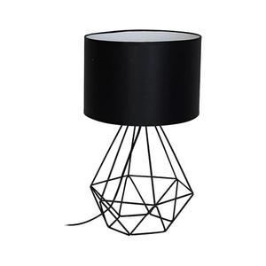 Stolná lampa BASKET 1xE27/60W/230V čierna 7201 vyobraziť