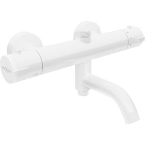 MEXEN - KAI termostatická vaňová a sprchová batéria 3/4" + 1/2", biela 77900-20 vyobraziť