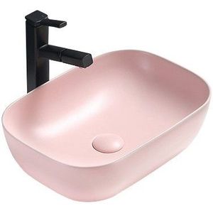 MEXEN - Rita umývadlo na dosku 45x32 cm ružová rohož 21084544 vyobraziť