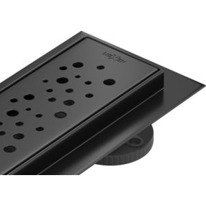 MEXEN/S - Flat M12 odtokový žľab 90 cm čierny 1721090-15 vyobraziť