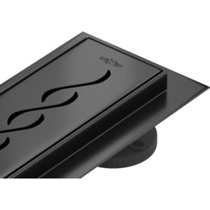 MEXEN/S - Flat M18 odtokový žľab 90 cm čierny 1723090-15 vyobraziť