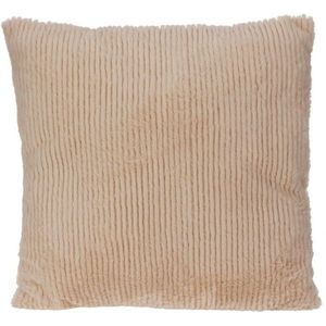 Vankúšik Stripy sv. hnedá, 45 x 45 cm vyobraziť