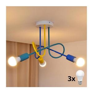 LED Detský prisadený luster OXFORD 3xE27/15W/230V W-2016/3 MIX/H vyobraziť