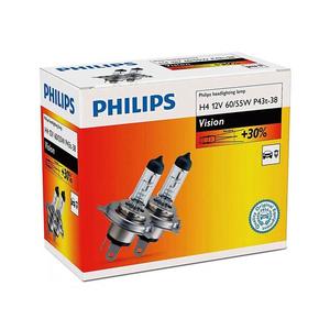 SADA 2x Autožiarovka Philips VISION 12342PRC2 H4 P43t-38/60W/55W/12V 3200K Phil-12342PRC2 vyobraziť