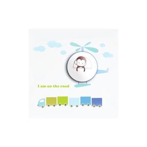 LED Detské nástenné svietidlo LED/1W/3xAAA helikoptéra ML144 vyobraziť