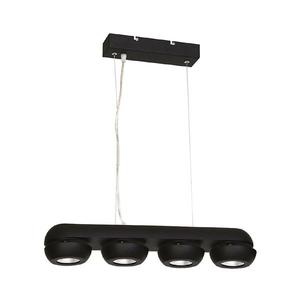 LED Luster na lanku FLARE 4xLED/10W/230V čierna ML219 vyobraziť