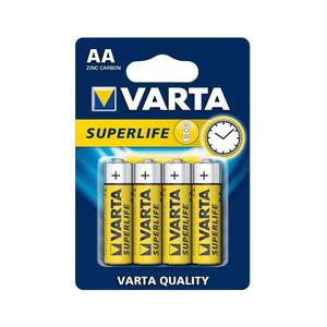 Varta 2006 - 4 ks Zinkouhlíková batéria SUPERLIFE AA 1, 5V 2006101414 vyobraziť