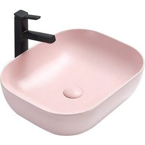MEXEN - Rosa keramické umývadlo na dosku 50 x 40 cm ružové mat 21095044 vyobraziť