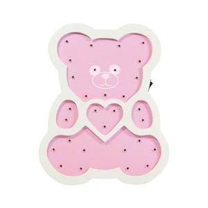 LED Detská lampa LED/2xAA ružový medveď 310668 vyobraziť