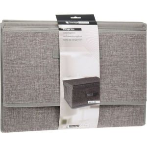 Skladací úložný box s odklopným vekom 44 x 33 × 22 cm, L vyobraziť