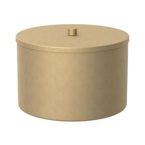 Úložná kovová krabica 12x17, 5 cm zlatá 8090 vyobraziť