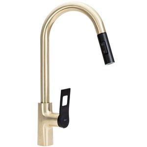 REA REA - Drezová batéria SOUL zlatá/čierna kartáčovaná REA-B6205 vyobraziť