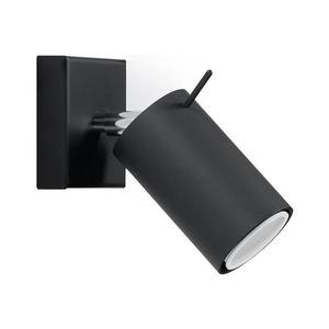 SL.0091 - Nástenné bodové svietidlo RING 1xGU10/10W/230V čierna SL.0091 vyobraziť