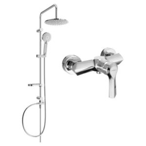 MEXEN/S - Carl sprchový stĺp vrátane sprchovej batérie Sabre, chróm 72140240-00 vyobraziť