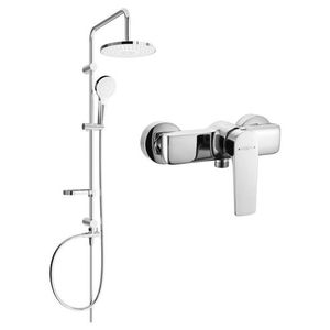 MEXEN/S - Erik sprchový stĺp vrátane sprchovej batérie Lynx, chróm 745940205-00 vyobraziť