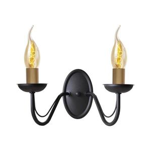 Nástenné svietidlo MALBO 2xE14/60W/230V K-2910/2 BK+GO vyobraziť