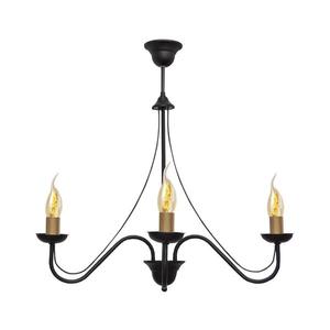 Luster na tyči MALBO 3xE14/60W/230V W-2940/3 BK+GO vyobraziť