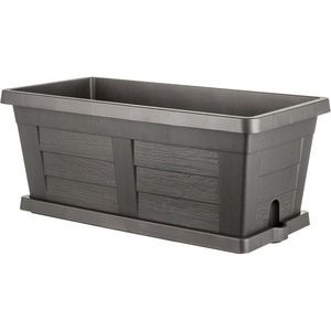 Bama Záhradný veľkoobjemový truhlík Legno antracit, 80 x 40 x 35 cm, 80 cm vyobraziť