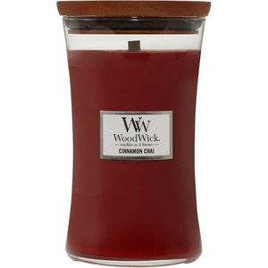 WoodWick Vonná sviečka váza veľká Cinnamon Chai, 609 g vyobraziť
