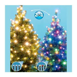 LED Vianočná vonkajšia reťaz 100xLED/5 funkcií 10m IP44 teplá biela/multicolor 5003525 vyobraziť