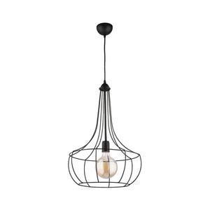 Jupiter 1653 - Luster na lanku FOX 1xE27/60W/230V čierna 1653 vyobraziť