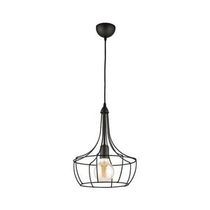 Jupiter 1654 - Luster na lanku FOX 1xE27/60W/230V čierna 1654 vyobraziť