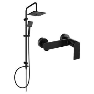 MEXEN/S - Tord sprchový stĺp vrátane sprchovej batérie Zero, čierna 71140200-70 vyobraziť