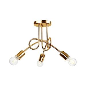 Prisadený luster CAMILLA 3xE27/60W/230V LM 3.79 złoty vyobraziť