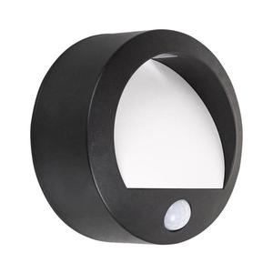 Rabalux 7969 - LED Vonkajšie nástenné svietidlo so senzorom AMARILLO LED/1, 5W/3xAA IP44 čierna 7969 vyobraziť