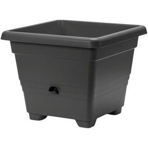 Plastia Samozavlažovací kvetináč Bergamot, antracit, 60 x 60, 60 x 60 cm vyobraziť