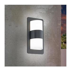 Eglo 98086 - Vonkajšie nástenné svietidlo CISTIERNA 2xE27/10W/230V antracit IP44 98086 vyobraziť