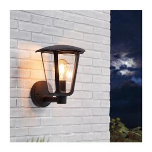 Eglo 98119 - Vonkajšie nástenné svietidlo MONREALE 1xE27/60W/230V IP44 čierna 98119 vyobraziť