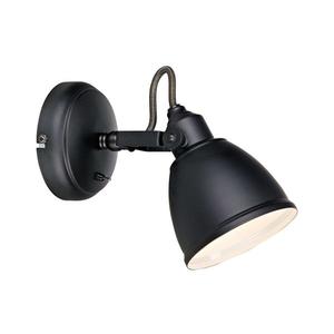 Markslöjd 105814 - Nástenné svietidlo FJÄLLBACKA 1xE14/40W/230V čierna 105814 vyobraziť